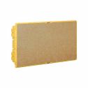 Recessed box for Line Space Yellow 18 DIN modules Bticino F315S18