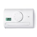 Termostato digitale da parete a rotella con display colore bianco Tipo 1T.41 Finder 1T4190030000