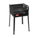 Ferraboli charcoal barbecue CIAO with 35x35cm chrome-plated grid double brazier