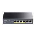 Unmanaged Switch 4 Ports PoE + 2 Uplink Ports 10/100Mbps 60W Cudy FS1006P