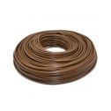 Electric cable FROR three-pole CPR FS18OR18 300/500-V 3GX2.5mm² brown - reel 100m