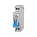 Interruttore magnetotermico 1P+N 25A 220V 1 ModulO DIN Ettroit JX152540