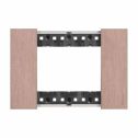 Abdeckrahmen Bticino Living Now 3 Module kupfer KA4803ZM