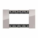 Abdeckrahmen Bticino Living Now 4 Module farbe Aura KA4804DM