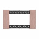 Abdeckrahmen Bticino Living Now 4 Module farbe Kupfer KA4804ZM