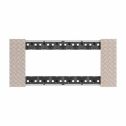 Abdeckrahmen Bticino Living Now 6 Module farbe Optic KA4806MM