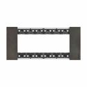 Abdeckrahmen Bticino Living Now 6 Module farbe Space KA4806NG