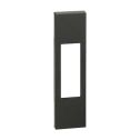 Couvrir Bticino Living Now pour les Sockets Bipolaire bouton cravate-Noir KG02