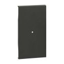 Cover Bticino Living for Gateway 2 modules black KG30M2