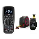 UNIKS KIT mit M37 Digitalmultimeter und DUALMETER Digitalbandmaß (2 Stück)