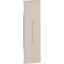 Lightable cover BTicino Living Now 1 module - sand KM01