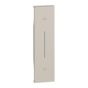 Covers Bticino Living Now for shutter controls illuminable 1 module - sand KM05