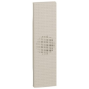 Cover Bticino Living Now for bronze bell/buzzer 1 module - sand KM15