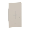 Cover illuminabile Bticino Living Now per comando tapparella connesso 2 moduli - sabbia KM32M2