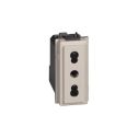 Steckdose BTicino Living Now 16A 1 modul - sand KM4180