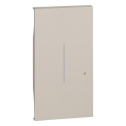 Lightable covers, for wireless light control 2 modules - sand BTicino Living Now KM42M2