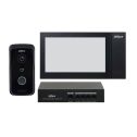 Dahua DHI-KTP02 Kit Kit IP Villa Outdoor Station & Indoor Monitor 7” Touch 1Mpx 720p IC player PoE app mobile & cloud IP65