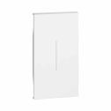 Cover Bticino Living Now per comando illuminabile 2 mdouli - bianco KW01M2