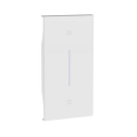 Covers BTicino Living Now for shutter control 2 module - white KW05M2