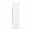 Cover Bticino Living Now for shutter controls 1 module white KW06