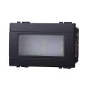 Lampe encastrable LED 2.4W 220V blanc chaud 3000K compatible Bticino Livinglight couleur noir