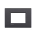 Living Light AIR Bticino Platte 3 Anthrazit Module - Metall LNC4803AR