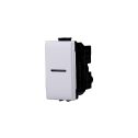 Ettroit MT0501 Interrupteur Axial Unipolaire Série Solaire 1p 16A Compatible Bticino Matix