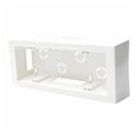 Modular wall box 6-modules monobloc universal white color IP40 Ettroit MT3606