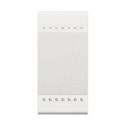 Bticino N4005N 1p weiße Taste für Living Light-Serie