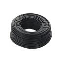Unipolar electrical cable CPR FS17 450/750 1X6mm² black - hank 100m