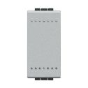 Bticino NT4005N 1p-Taste für Living Light Series - graue Tech-Farbe
