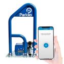 Smart parking barrier self-powered solar charging smartphone management Smart Bluetooth Parklio
