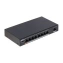 Dahua PFS3009-8ET-96 Switch di rete industriale 7 Porte PoE + 1 Porta Hi-PoE + 1 Porta 10/100Mbps 96W