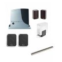 Kit ROBUS BD NICE Automazione cancello scorrevole 400 Kg + 4 m cremagliera acciaio