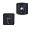 Kit n.2 Outdoor key selector with cylinder lock DIN Came SELD1FDG - 8K06SL-004