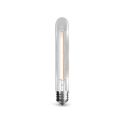 V-TAC VT-2042 Lampadina led E27 2W 100LM/wTubolare a cilindro filamento in vetro trasparente T30 Bianco caldo 3000K - SKU 217251