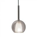 V-TAC VT-7181 Pendant Light 1 MT Doppelglas Grau + Weiß E27 Ф180mm SKU 3877