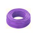 Câble électrique unipolaire CPR FS17 450/750 1X1,5mm² violet - écheveau 100m