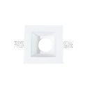 GU10 Housing square GYPSUM for Spotlights V-TAC 120x120mm - 3649