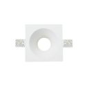 GU10 Housing square GYPSUM for Spotlights V-TAC Φ121x121mm - 3653