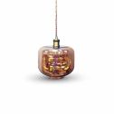 Pendant Light 1MT E27 Elegant Stylish Ф250mm - Mod. VT-7320AMB SKU 3740 - Amber Glass