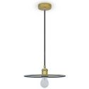 V-TAC VT-7777 Led chandelier Metal disc lamp holder 1MT gold color Vintage E27 Ф300mm sku 3752