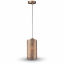 Pendant Light 1MT E27 Elegant Stylish Ф130mm - Métal - Mod VT-7132 - SKU 3827 - Champagne Gold