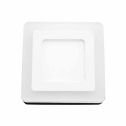 Panello Bi-LED SMD 6W+2W soffitto 120° 560LM 6000K Mod. VT-809 SKU 4924 Bianco Freddo 6000K Quadrato