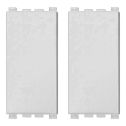 ETTROIT false key cover pole white color compatible with Vimar Arke (set of 2) - VA0100B