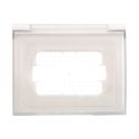 ETTROIT AB3103 Boîtier Universel IP44 3P Blanc Pour Boitier 503 Compatible Bticino Vimar Gewiss