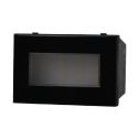 ETTROIT AN0303 Lampada Led Segnapasso 3P 220V Nero 6000K Compatibile Con Bticino Axolute