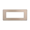 ETTROIT AN87610 Plaque fine fine 6P couleur Bronze Compatible avec Bticino Axolute Air