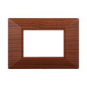 ETTROIT AN90303 Plaque Pyramide 3P Série MOON Couleur Briar Compatible avec Bticino Axolute
