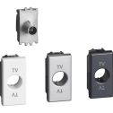 BTICINO Axolute H4202P14 – Durchgangs-TV-Buchse 14 dB 1M